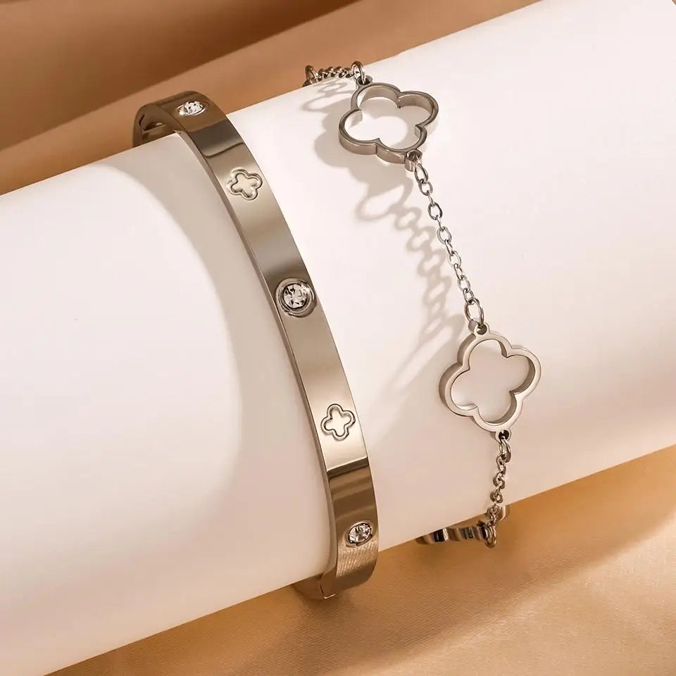 Lucky Clover Bracelet Set™