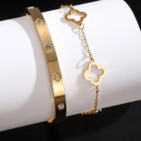 Lucky Clover Bracelet Set™