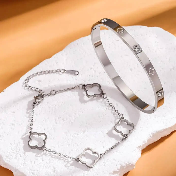 Lucky Clover Bracelet Set™
